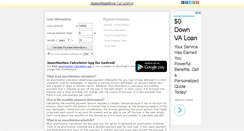 Desktop Screenshot of amortizationcalculator.info